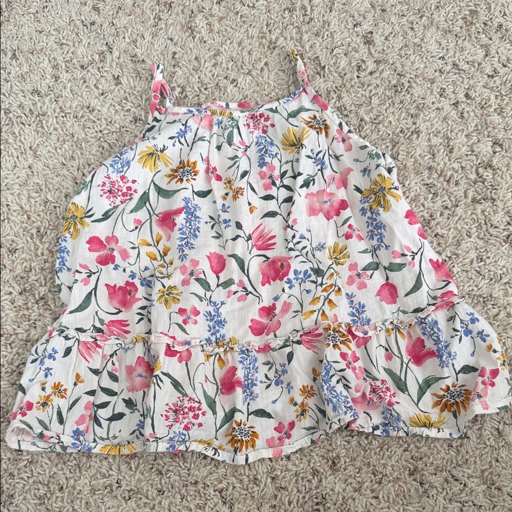 Old Navy Kids Floral Camisole - Pink, Yellow, Blue